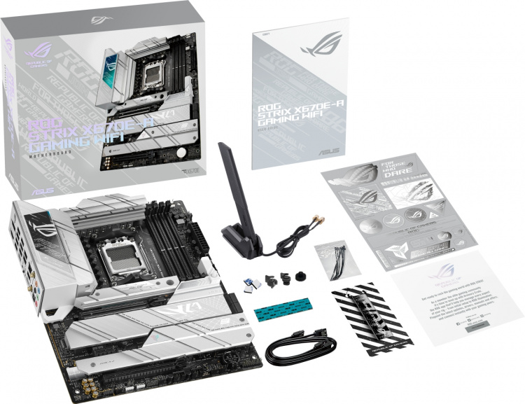ASUS ROG STRIX X670E-A GAMING WIFI ATX motherboard