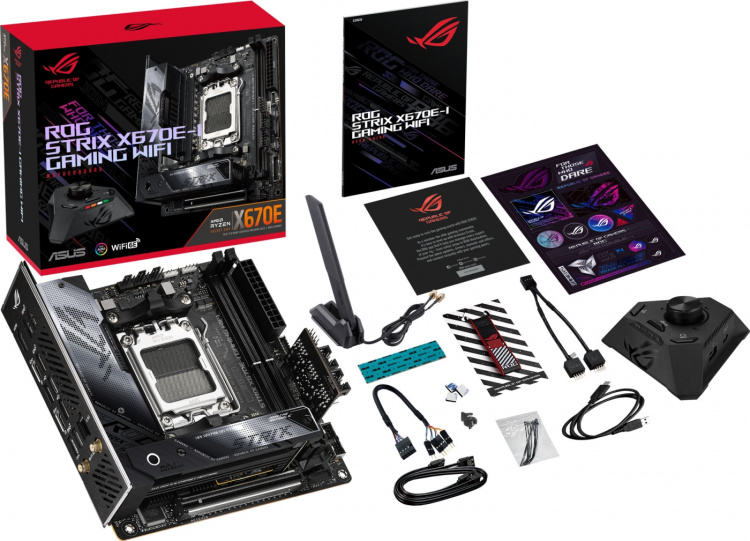 ASUS ROG STRIX X670E-I GAMING WIFI mITX motherboard
