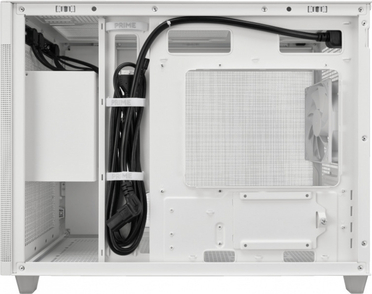 ASUS Prime AP201 Micro-ATX case, white ASUS Prime AP201 Micro-ATX case, white