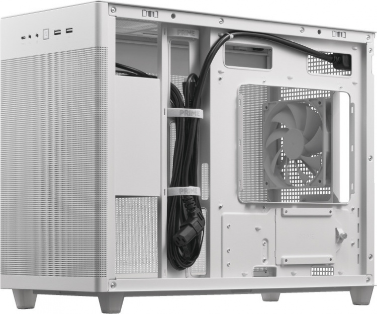 ASUS Prime AP201 Micro-ATX case, white ASUS Prime AP201 Micro-ATX case, white