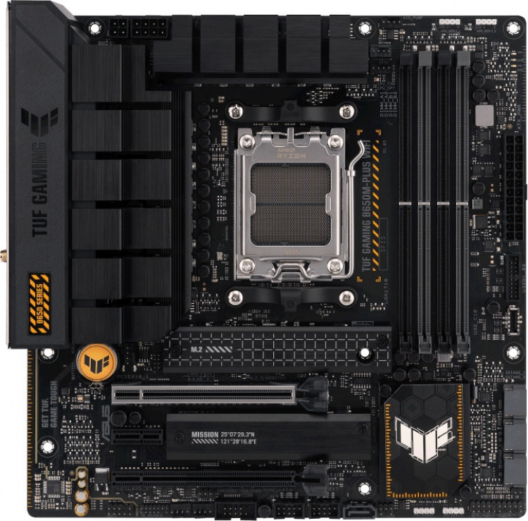 ASUS TUF GAMING B650M-PLUS WIFI mATX motherboard ASUS TUF GAMING B650M-PLUS WIFI mATX motherboard