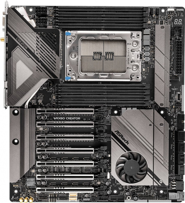 ASRock WRX80 Creator R2.0 E-ATX motherboard