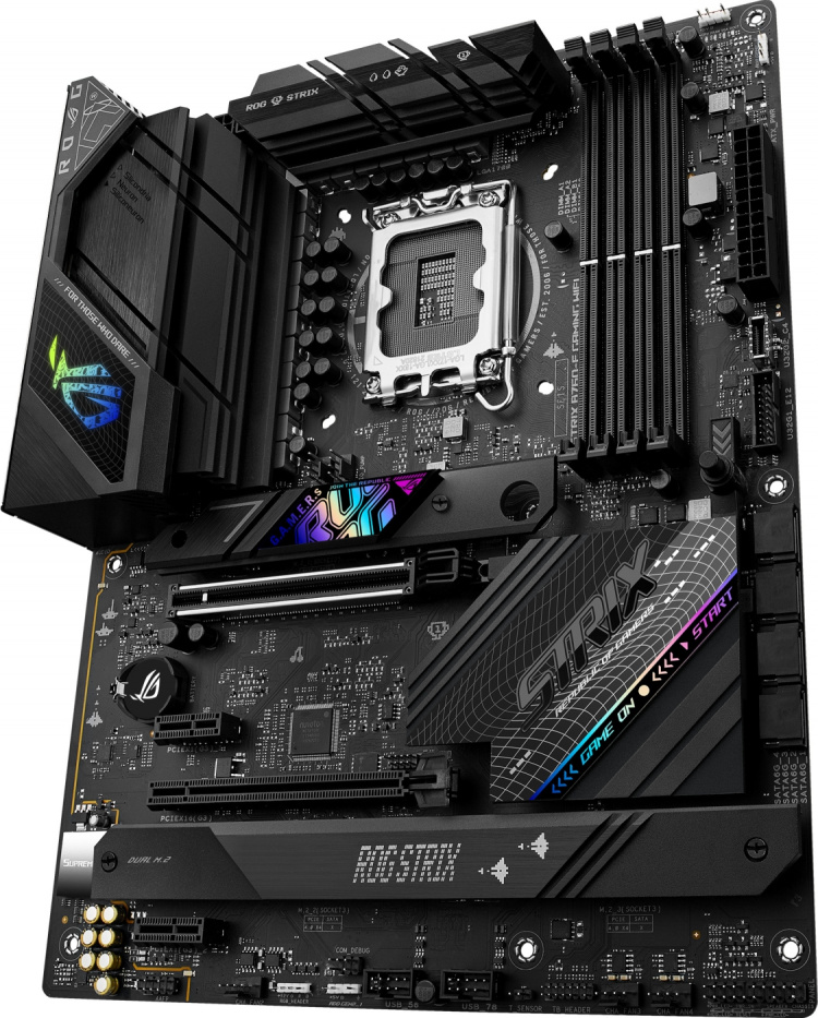 ASUS ROG STRIX B760-F GAMING WIFI ATX motherboard ASUS ROG STRIX B760-F GAMING WIFI ATX motherboard