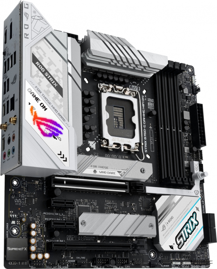 ASUS ROG STRIX B760-G GAMING WIFI D4 mATX motherboard