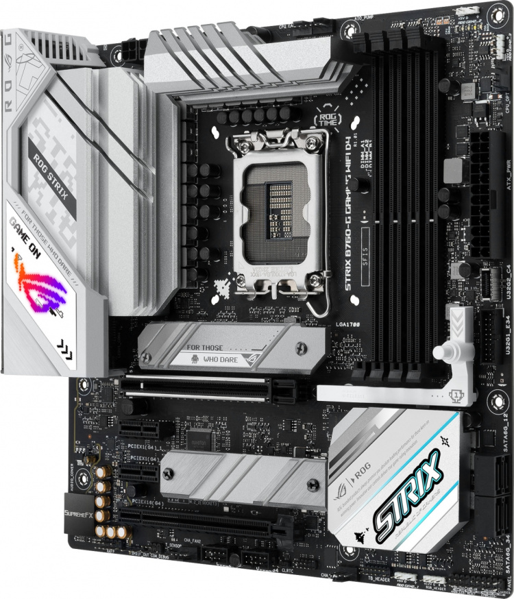 ASUS ROG STRIX B760-G GAMING WIFI D4 mATX motherboard