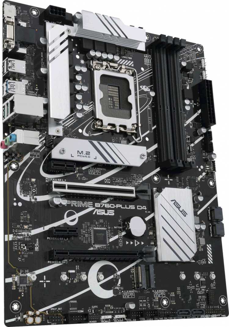 ASUS PRIME B760-PLUS D4 ATX motherboard ASUS PRIME B760-PLUS D4 ATX motherboard