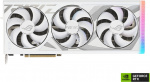 ASUS GeForce ROG-STRIX-RTX4090-O24G-WHITE graphics card, white
