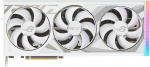 ASUS GeForce ROG-STRIX-RTX4090-O24G-WHITE graphics card, white