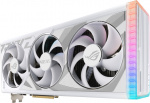 ASUS GeForce ROG-STRIX-RTX4090-O24G-WHITE graphics card, white