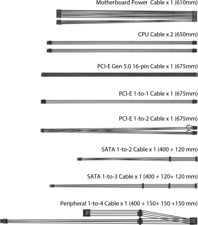ASUS TUF Gaming 850W ATX power supply, 850 W