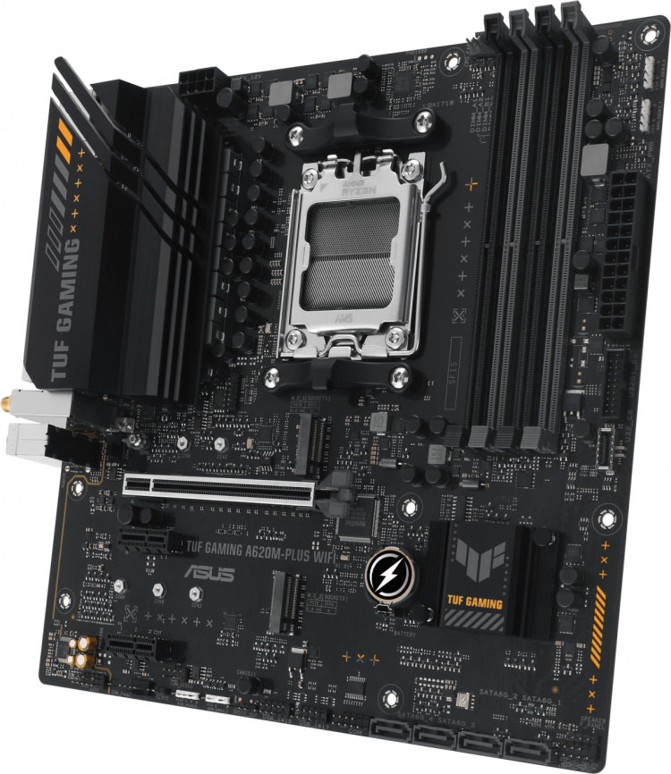 ASUS TUF GAMING A620M-PLUS WIFI mATX motherboard ASUS TUF GAMING A620M-PLUS WIFI mATX motherboard