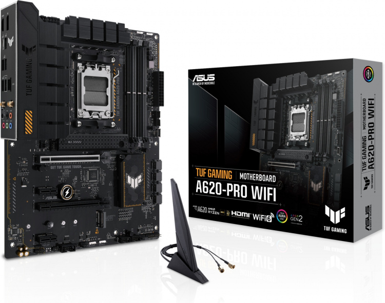 ASUS TUF GAMING A620-PRO WIFI ATX motherboard ASUS TUF GAMING A620-PRO WIFI ATX motherboard