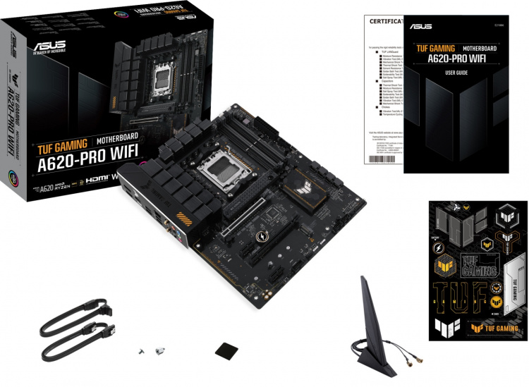 ASUS TUF GAMING A620-PRO WIFI ATX motherboard ASUS TUF GAMING A620-PRO WIFI ATX motherboard