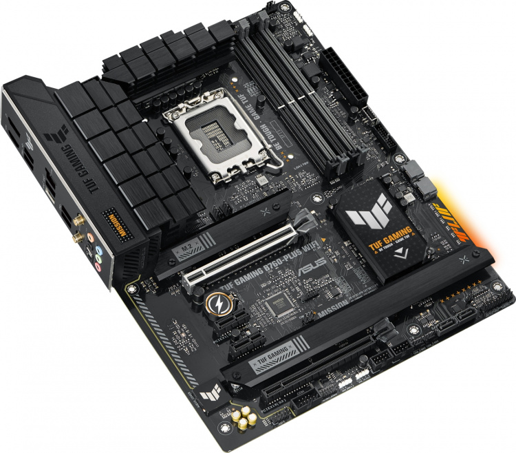 ASUS TUF GAMING B760-PLUS WIFI ATX motherboard ASUS TUF GAMING B760-PLUS WIFI ATX motherboard