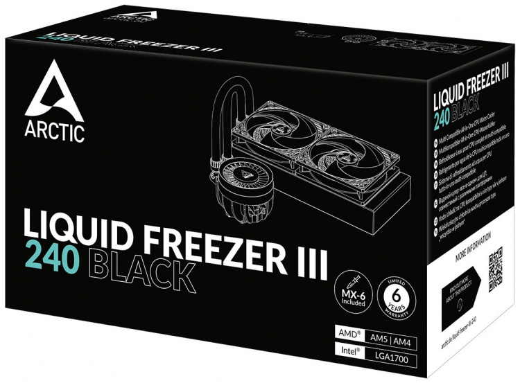Arctic Cooling Arctic Liquid Freezer III 240 liquid cooling system Arctic Cooling Arctic Liquid Freezer III 240 liquid cooling system