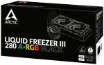 Arctic Cooling Arctic Liquid Freezer III 280 ARGB liquid cooling system, black Arctic Cooling Arctic Liquid Freezer III 280 ARGB liquid cooling system, black