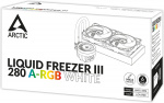 Arctic Cooling Arctic Liquid Freezer III 280 ARGB liquid cooling system, white