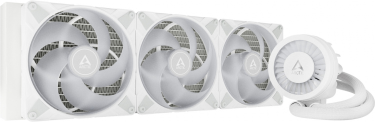 Arctic Cooling Arctic Liquid Freezer III 420 ARGB liquid cooling system, white