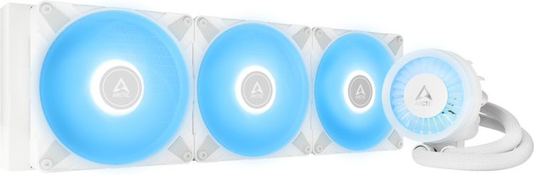 Arctic Cooling Arctic Liquid Freezer III 420 ARGB liquid cooling system, white