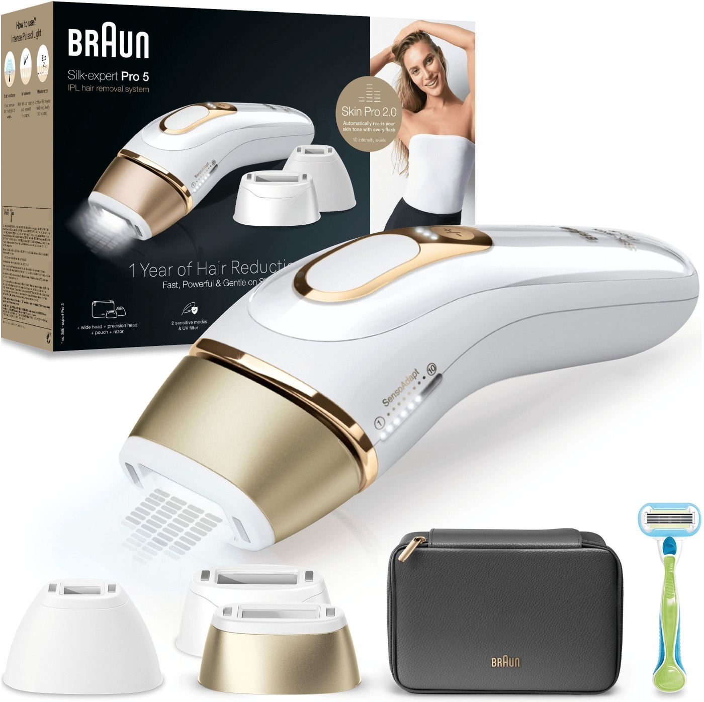 Buy Braun IPL Silk-expert Pro 5 PL5242 IPL device | Teknikproffset.eu