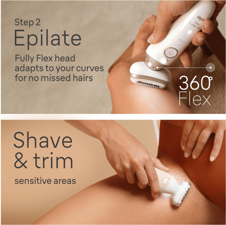Braun Silk epil 9 3D Flex SkinSpa 9-481 epilator Braun Silk epil 9 3D Flex SkinSpa 9-481 epilator