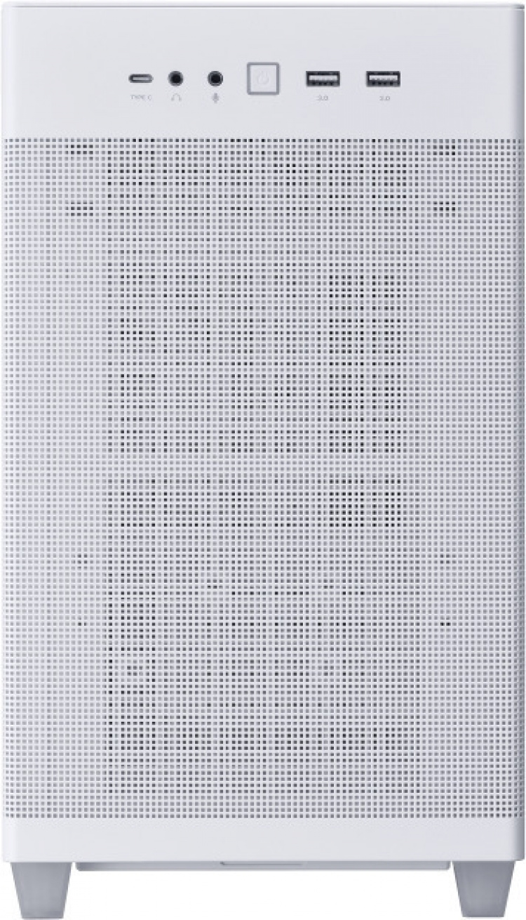 ASUS Prime AP201 TG Micro-ATX case with window, white ASUS Prime AP201 TG Micro-ATX case with window, white