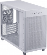 ASUS Prime AP201 TG Micro-ATX case with window, white ASUS Prime AP201 TG Micro-ATX case with window, white