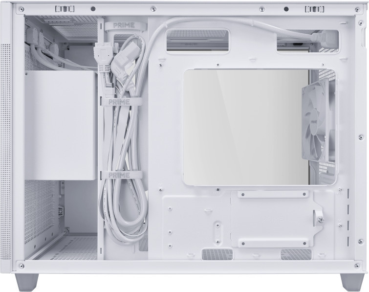 Buy ASUS Prime AP201 TG Micro-ATX case with window, white