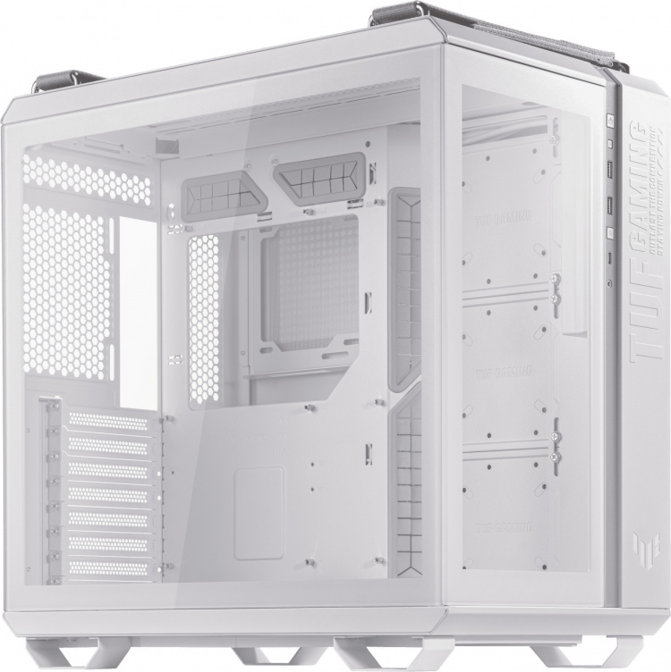 ASUS TUF Gaming GT502 PLUS TG ARGB ATX case with window, white ASUS TUF Gaming GT502 PLUS TG ARGB ATX case with window, white