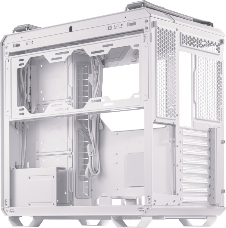 ASUS TUF Gaming GT502 PLUS TG ARGB ATX case with window, white ASUS TUF Gaming GT502 PLUS TG ARGB ATX case with window, white