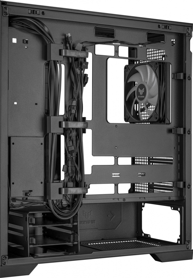 ASUS TUF Gaming GT302 TG ARGB ATX case with window, black ASUS TUF Gaming GT302 TG ARGB ATX case with window, black