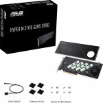 ASUS Hyper M.2 x16 Gen5 Card adapters ASUS Hyper M.2 x16 Gen5 Card adapters