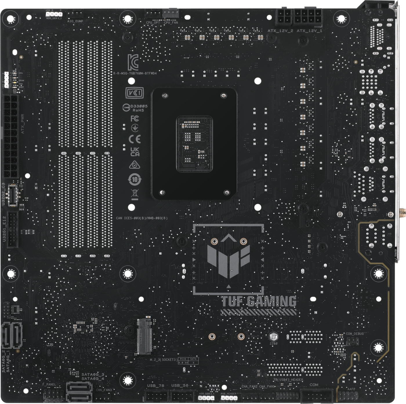 ASUS B760M TUF GAMING WIFI D4 未開封品 TUF GAMING B760M-BTF WIFI D4｜マザーボード｜ASUS 日本