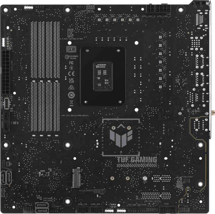 ASUS TUF GAMING B760M-BTF WIFI D4 ATX motherboard