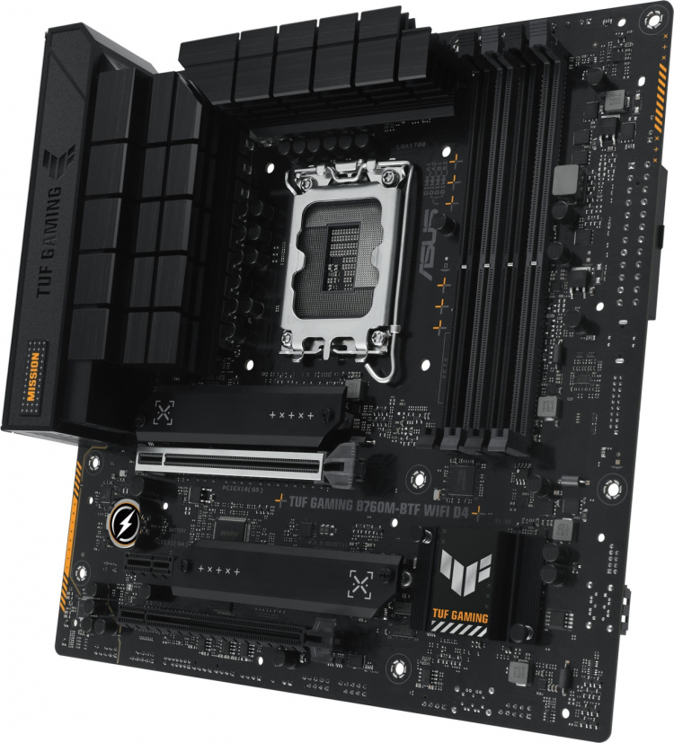 ASUS TUF GAMING B760M-BTF WIFI D4 ATX motherboard