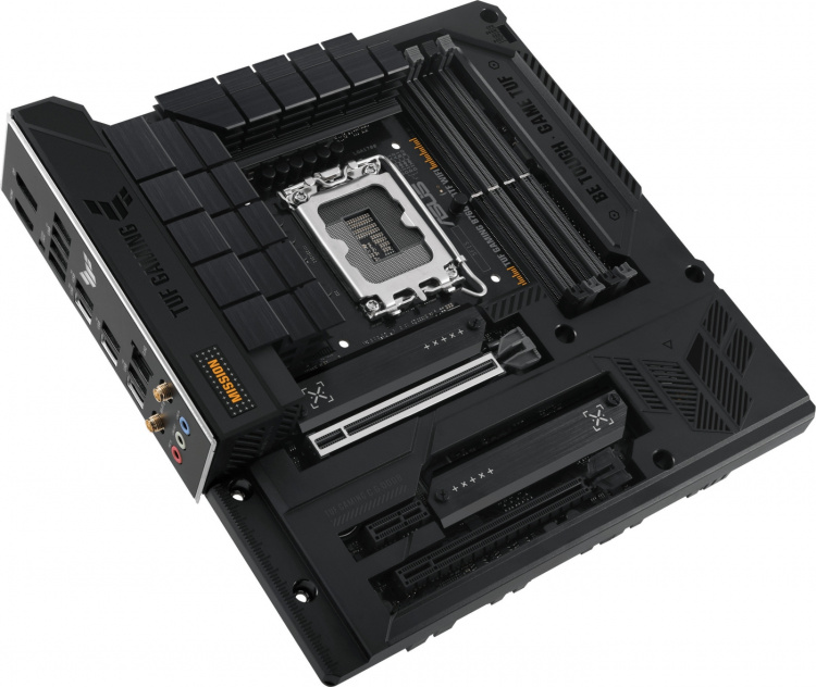 ASUS TUF GAMING B760M-BTF WIFI D4 ATX motherboard