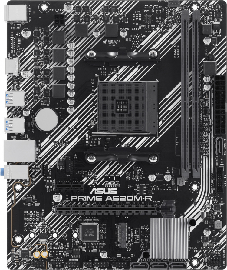 ASUS PRIME A520M-R mATX motherboard