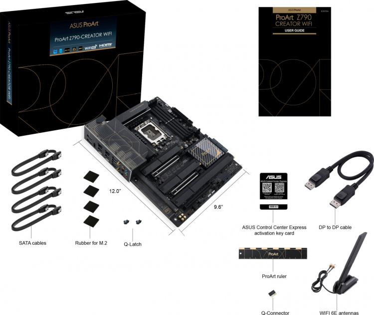 ASUS ProArt Z790-CREATOR WIFI LGA 1700 ATX motherboard