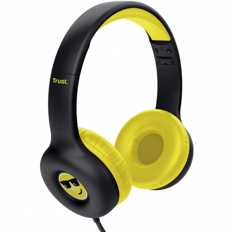 Trust Nouna Hörlurar för barn Svart