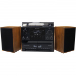 Soundmaster Stereo music centre MCD5600 with DAB+/FM radio, CD/MP3, turntable, double cassette, USB, Bluetooth