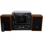 Soundmaster Stereo music centre MCD5600 with DAB+/FM radio, CD/MP3, turntable, double cassette, USB, Bluetooth