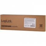 LogiLink Patchpanel för 24st Keystone-uttag för 19