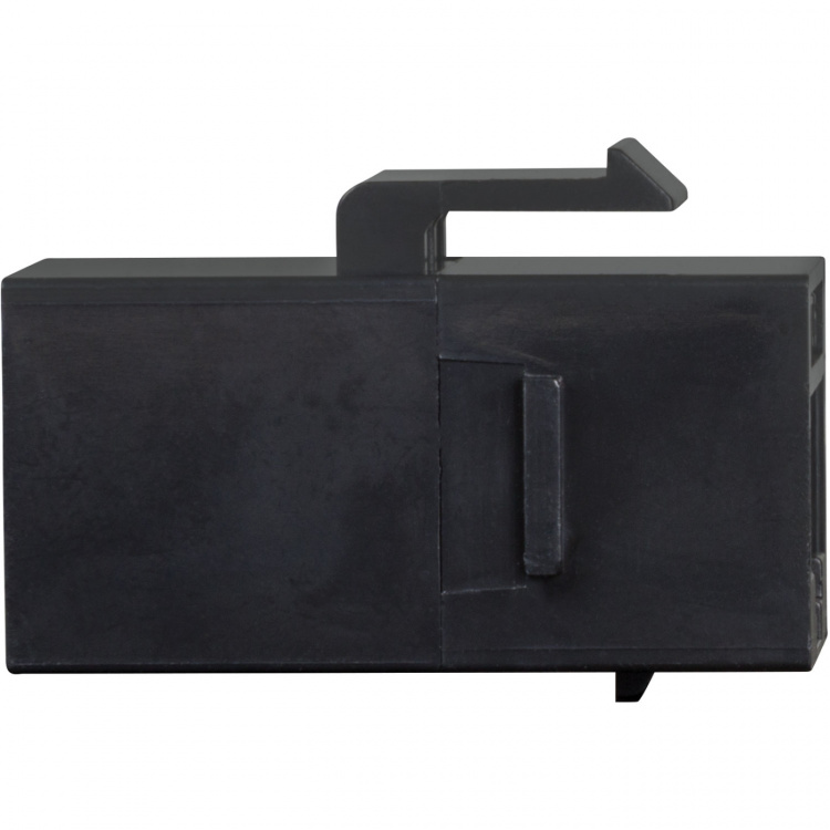 LogiLink Keystone-skarvdon Cat6 UTP 2xRJ45 Svart