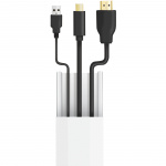 LogiLink Kabelkanal-kit 67 delar Vit LogiLink Kabelkanal-kit 67 delar Vit