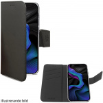 Celly Wally Wallet Case iPhone 16 Svart Celly Wally Wallet Case iPhone 16 Svart