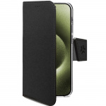 Celly Wally Wallet Case iPhone 16 Svart Celly Wally Wallet Case iPhone 16 Svart