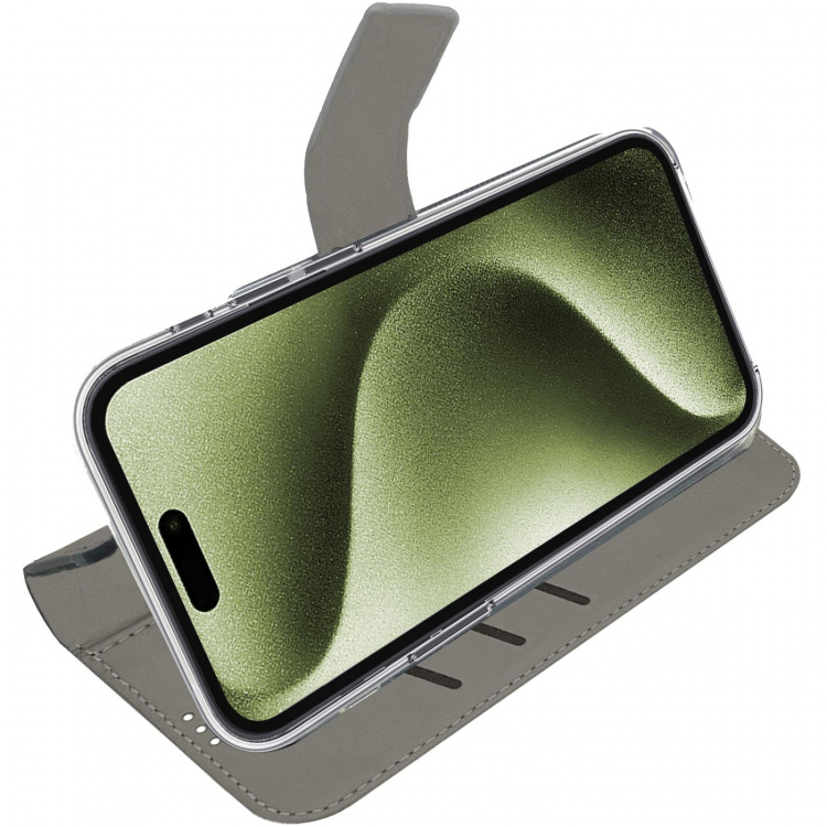 Celly Wally Wallet Case iPhone 16 Svart Celly Wally Wallet Case iPhone 16 Svart