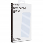 Celly Easy Skärmskydd Härdat glas iPhone 16 Pro Celly Easy Skärmskydd Härdat glas iPhone 16 Pro