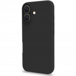 Celly Cromo Soft rubber case iPhone 16 Svart