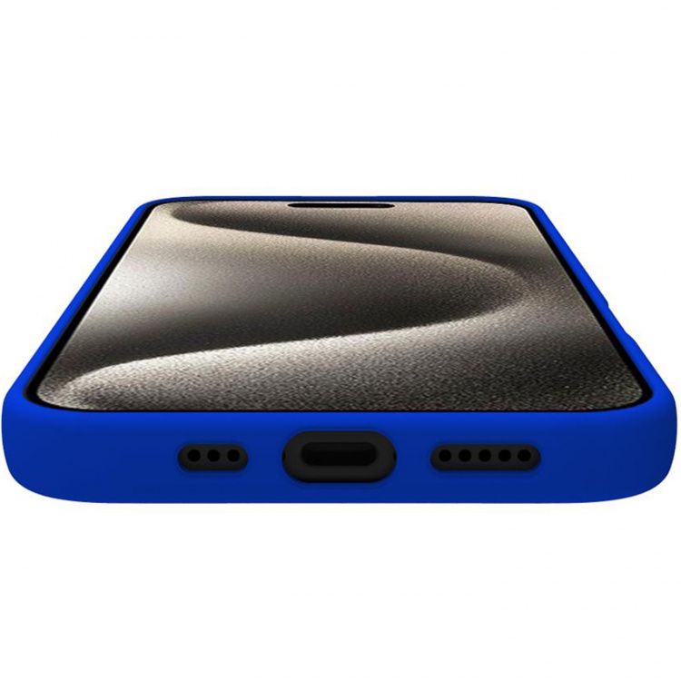 Celly Cromo Soft rubber case iPhone 16 Blå Celly Cromo Soft rubber case iPhone 16 Blå